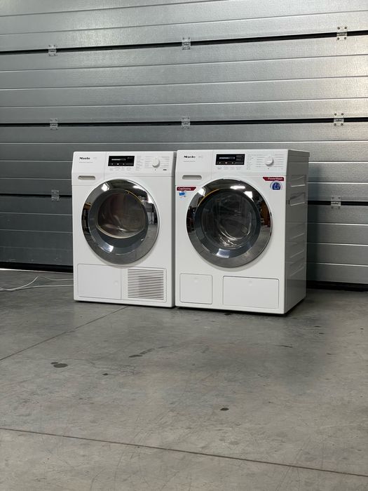 ТОПОВИЙ КОМПЛЕКТ MIELE: Пральна та Сушильна машина WKG 130 | TKG 450