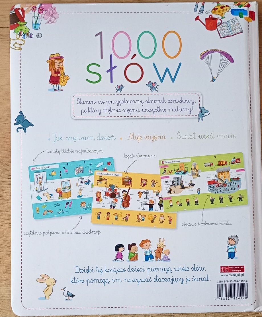 Słownik obrazkowy dla dzieci. Duży. 1000 słów