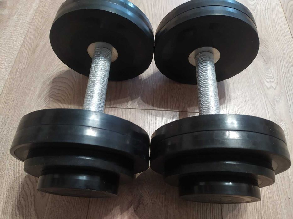 Продам гантелі 2*12 =24кг/ 2*10=20кг Ціна 2750/2700грн