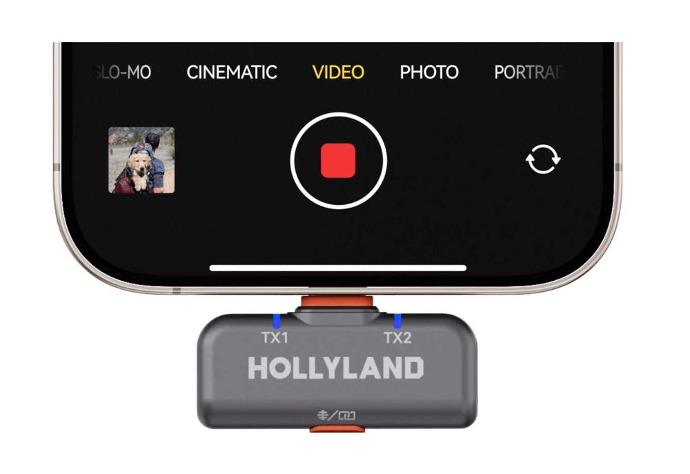 Receptor Hollyland Lark M2S - Lightning iPHONE - Original