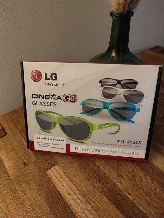 Óculos 3D novos LG