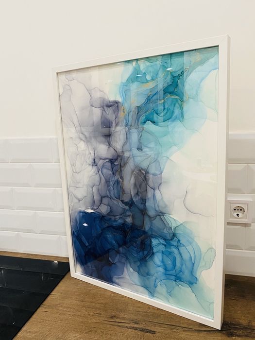 Картина подарок разные техники нанесения