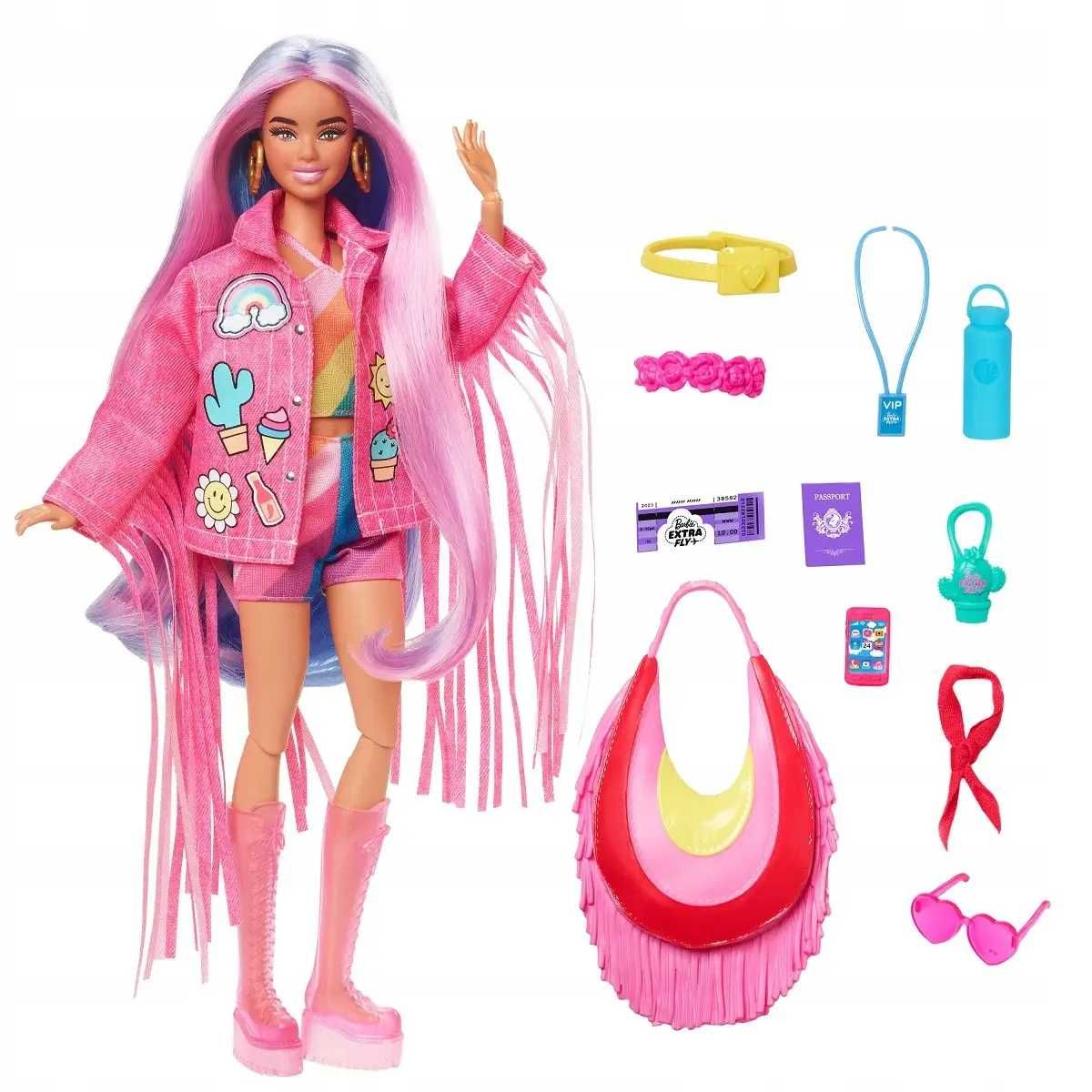 Кукла Барби Экстра Кен серии путешествие Barbie Extra HPB15  HNP86