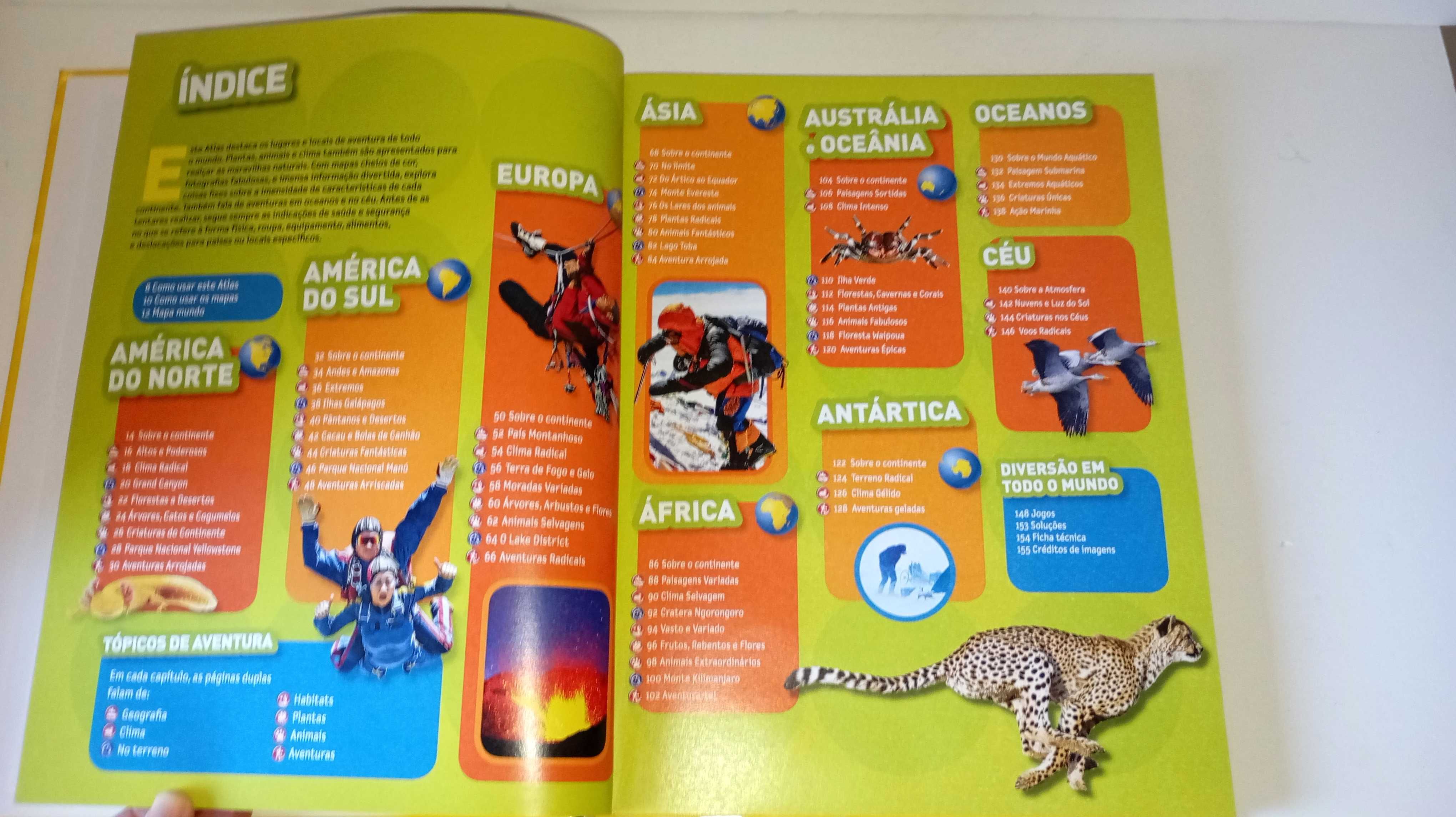 Atlas Aventura na Terra . National Geographic Júnior