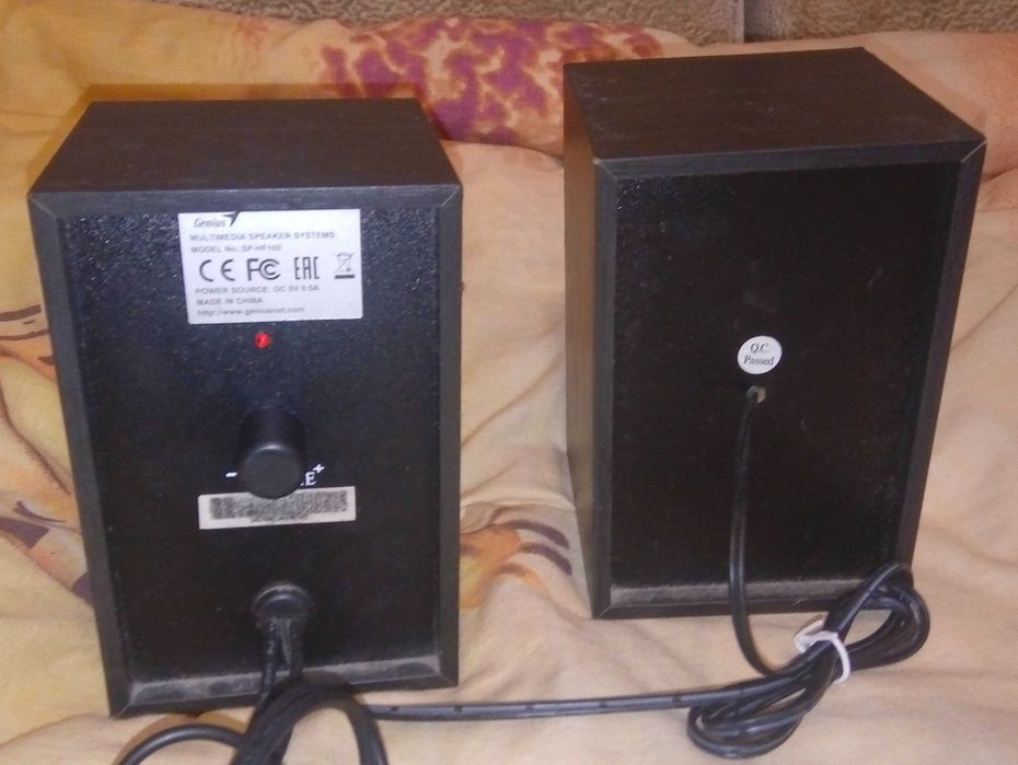 Колонки Genius SP-HF160 USB Деревянные