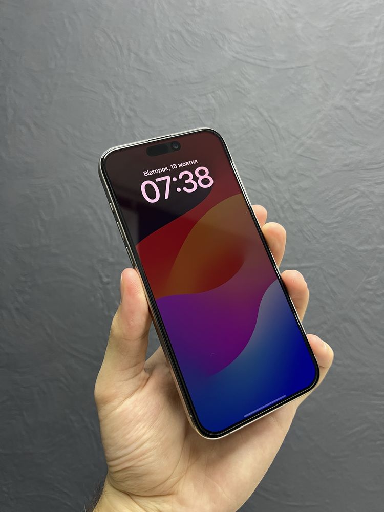 iPhone 15 Pro Max 256Gb Natural Titanium Unlock в Ідеальнлму стані