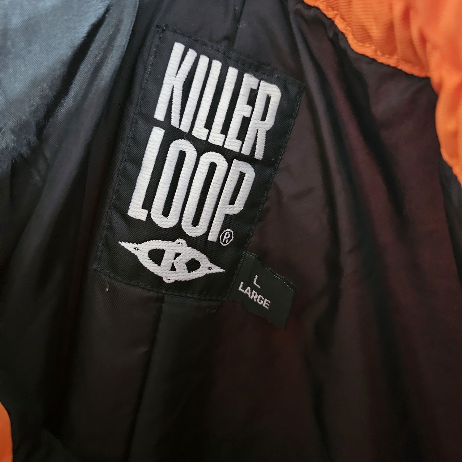 Pomarańczowe spodnie na narty, narciarskie Killer Loop, L
