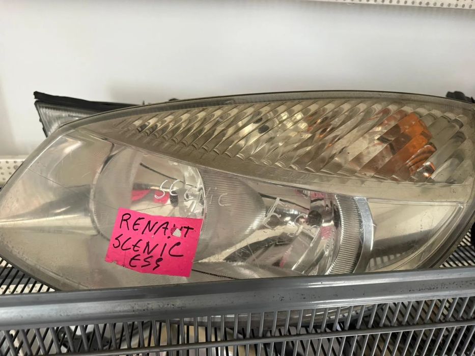 Farol renault scenic lado esquerdo