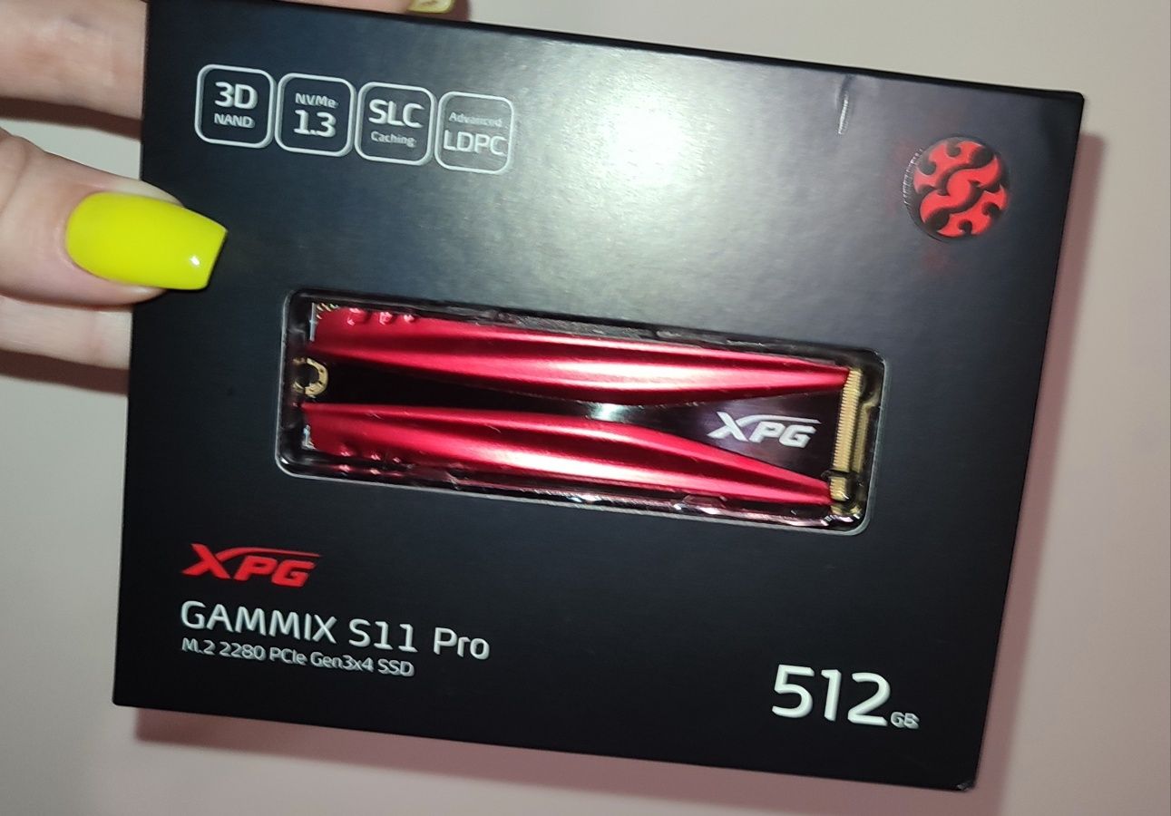 2 SSD накопичувач ADATA XPG Gammix S11 Pro 512 GB