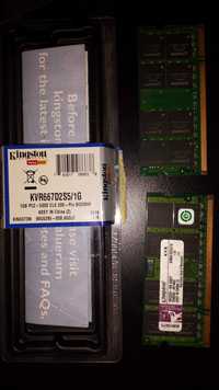 RAM do laptopa 2x1GB + bonus