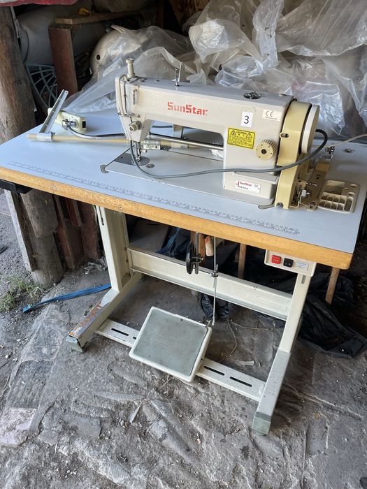 швейная машинка sunstar km-250b професійна прямострочна швейна