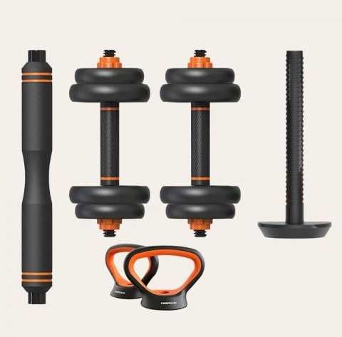 Kit de pesos e halteres Xiaomi 10KG NOVOS