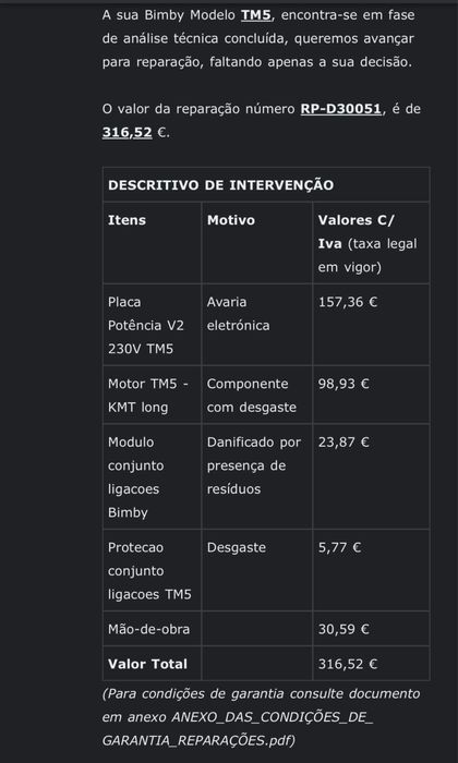 Bimby TM5 - Robot de Cozinha