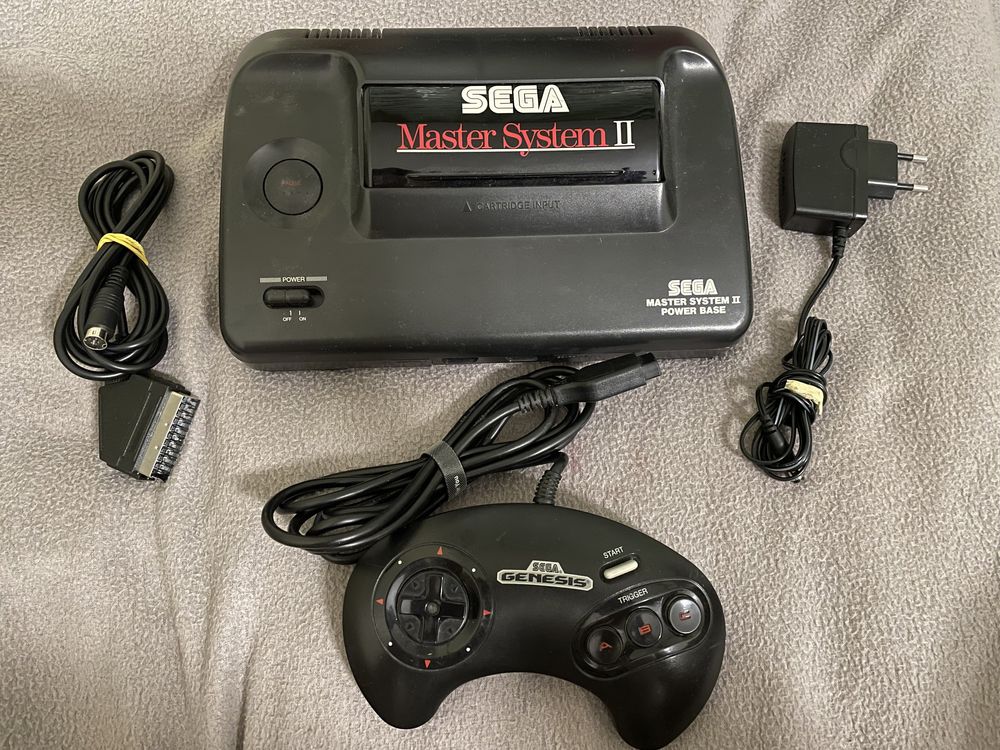 Sega master system 8bit (sms) з av mod scart. Ntsc