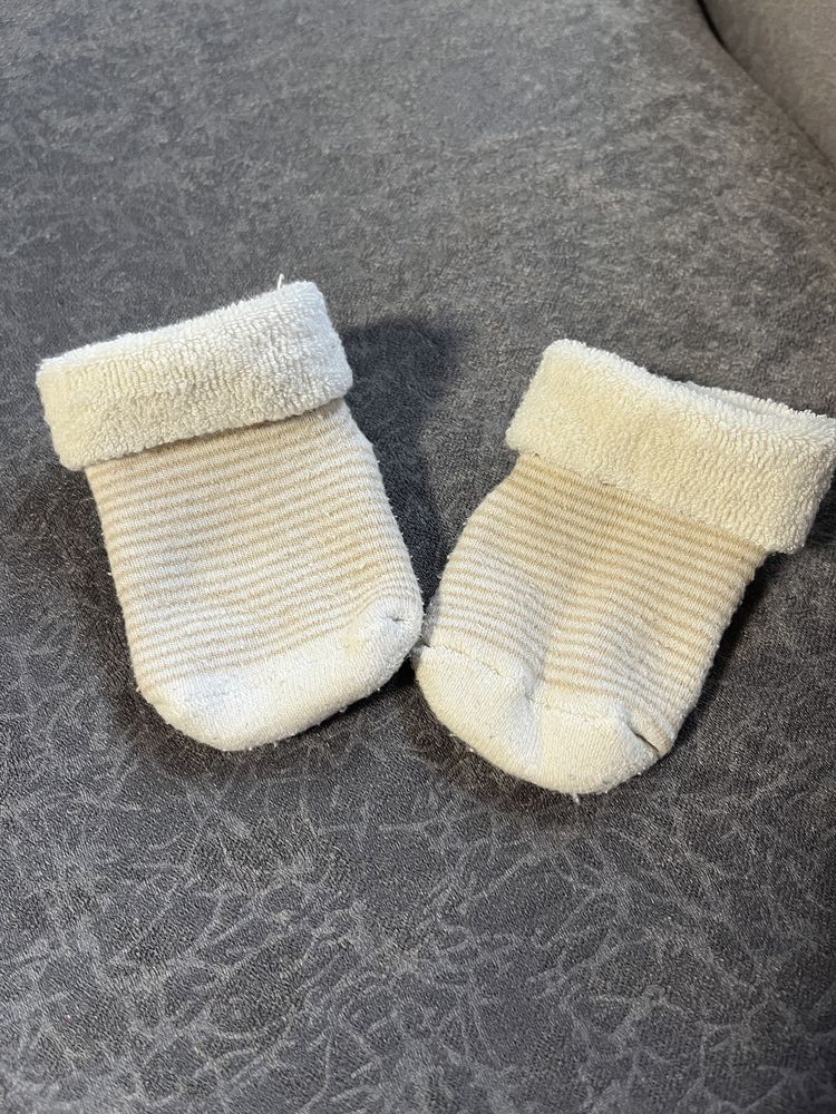 Теплые носочки для новорожденных