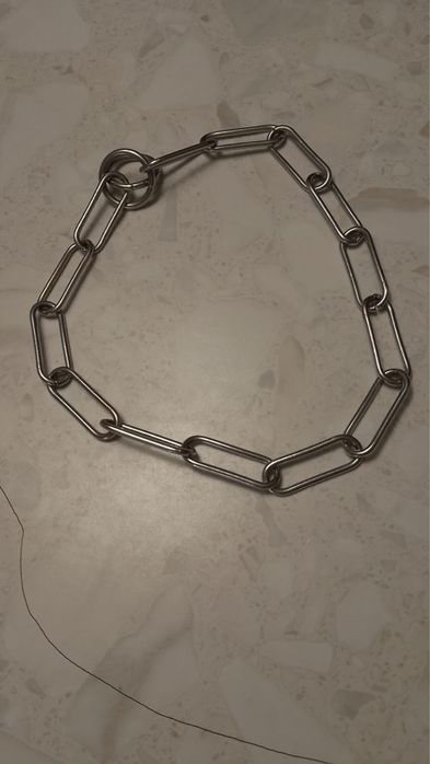 Dławik 60 cm niklowany