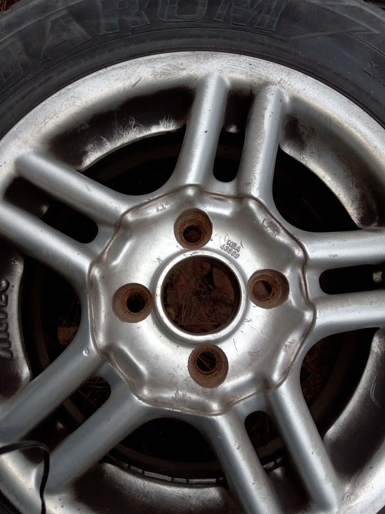 Zestaw kół aluminiowych Artec 13 cali 4x100 opel