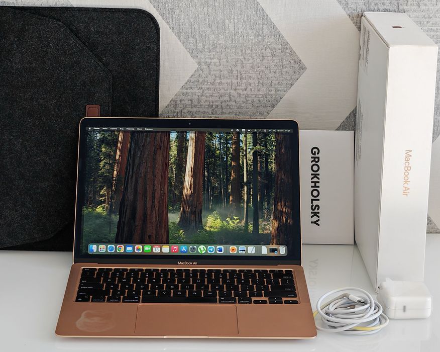 MacBook Air M1 256Gb Gold A2337 (комплект + чек)