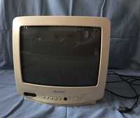 Телевізор Samsung кольоровий робочий, 14 дюймів, білий корпус