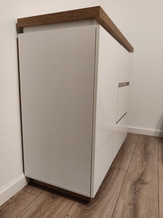 Komoda dąb Erla biała