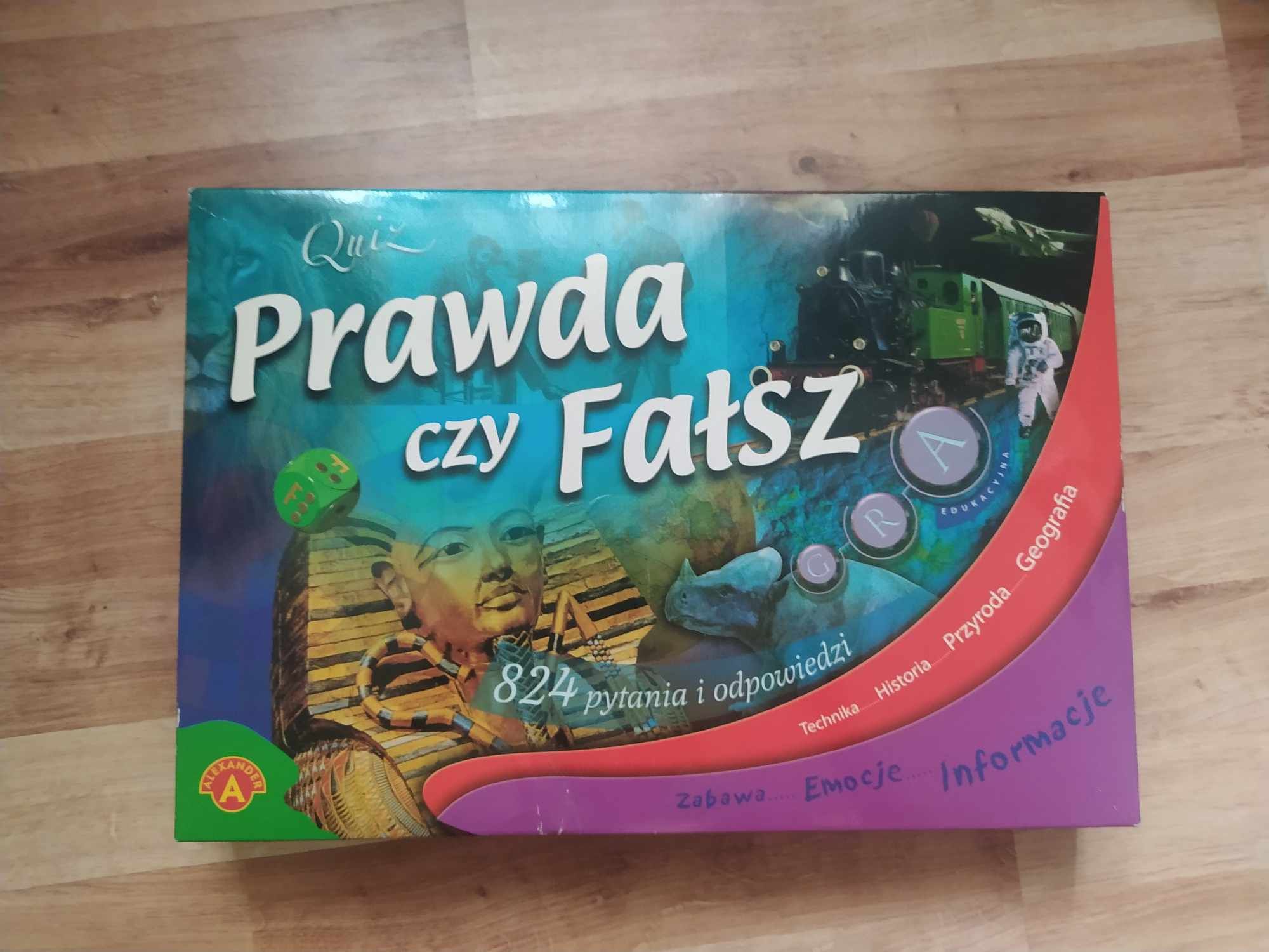 Gra planszowa quiz  Prawda czy fałsz