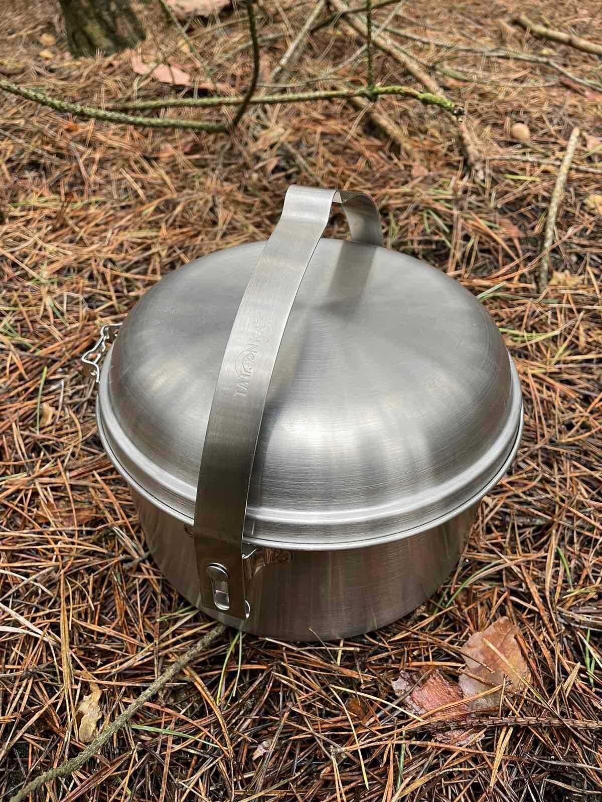 Казанок з сковорідкою Tatonka Kettle 2.5, Silver (TAT 4003.000)