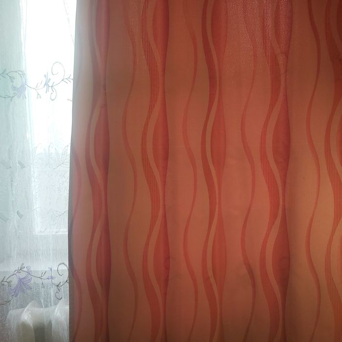 Штори на велике балконне вікно