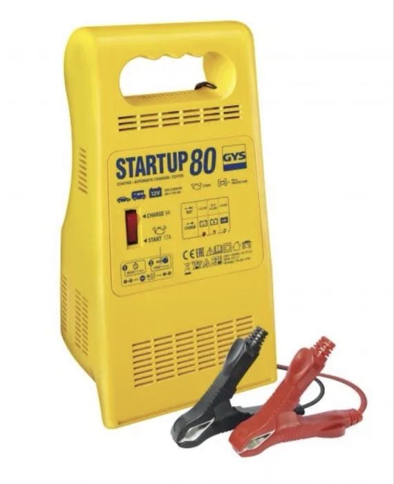 Prostownik GYS Start i 12 V, rozruch 80