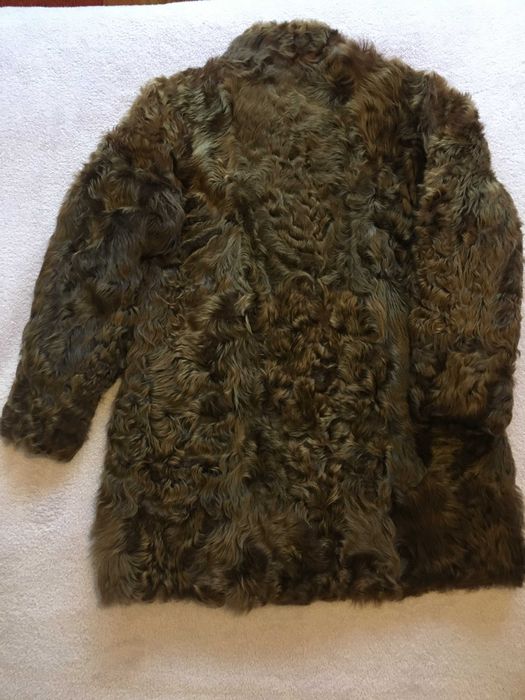 Nowe Futro naturalne brązowe typu karakuły r L/XL