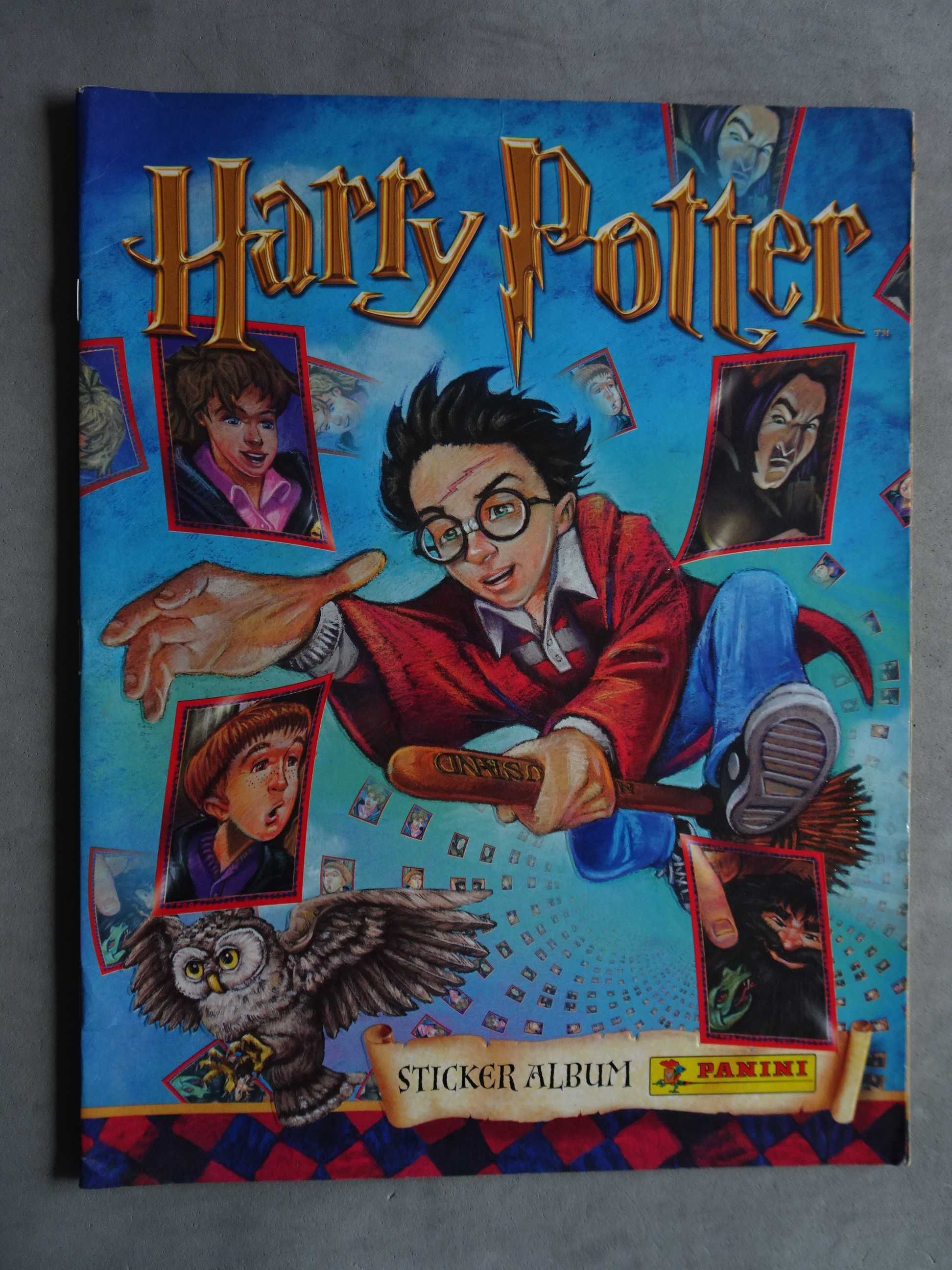 Caderneta de cromos Harry Potter Panini (faltam 5 cromos)