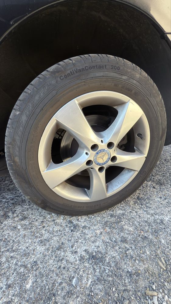 Jantes 17” especiais mercedes classe V/vito