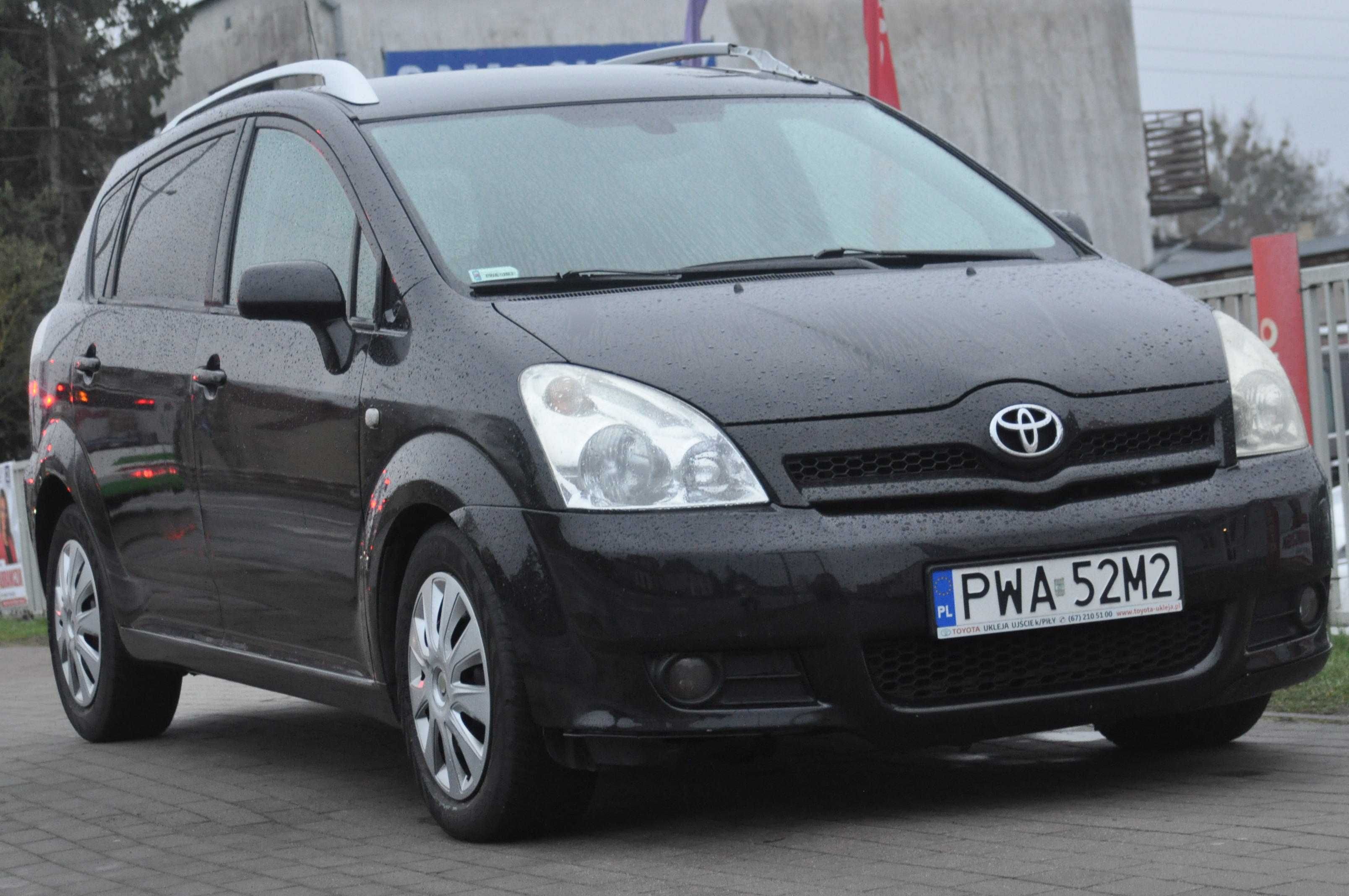 TOYOTA VERSO 2.2 D4D 7osób Klimatronic Uczciwy stan!