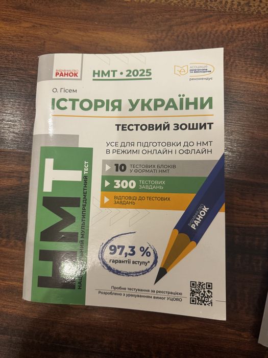 Нмт 2025, видавництво ранок,історія