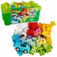 Prawie 200 Lego Duplo duży zestaw: Pudło 10913 + Miki + Kubus Puchatek