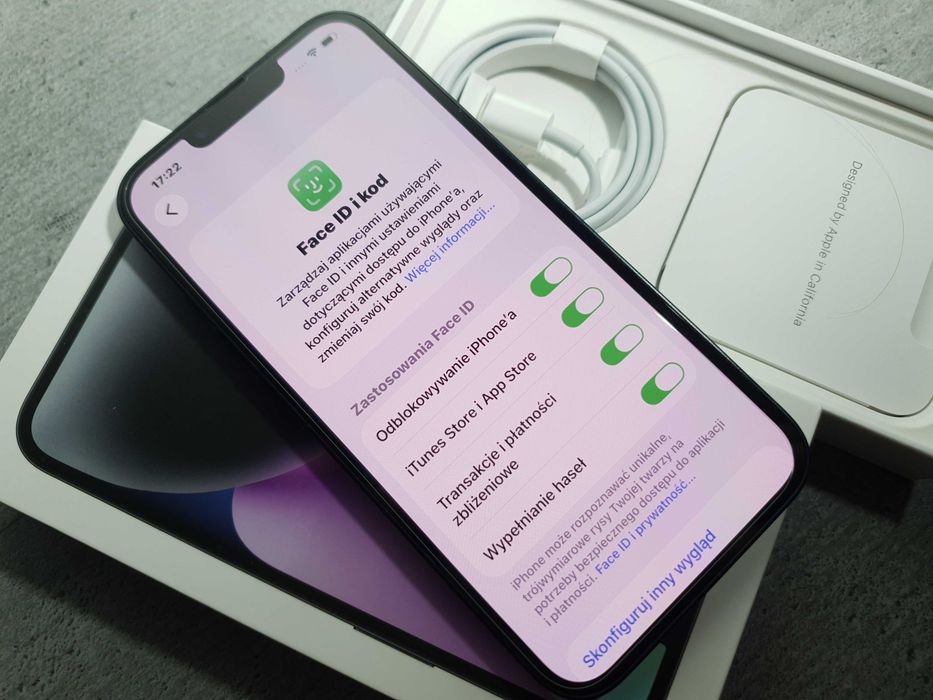 iPhone 14 | Pełen zestaw | 85% kondycji | Stan idealny!