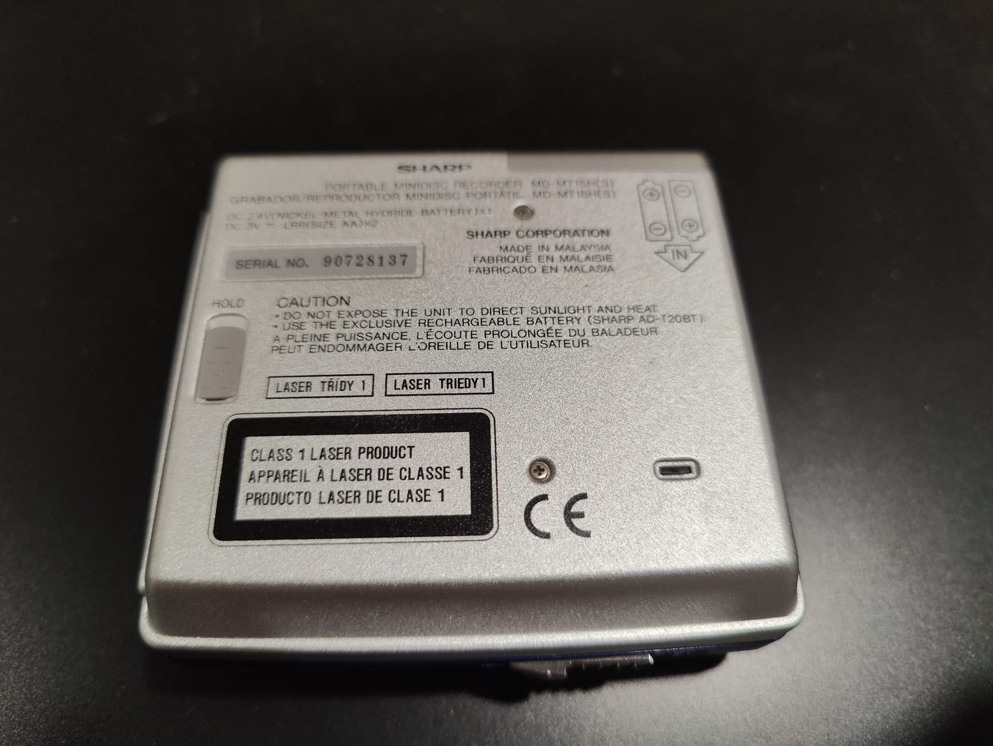 Leitor Mini-disc