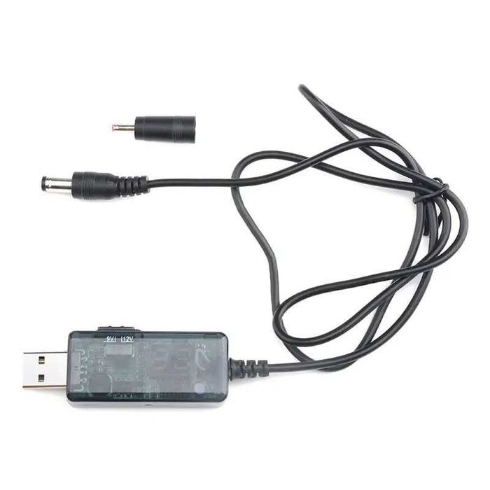 USB преобразователь напряжения Apeyron 9/12V, вход 5В, выход 9/12В 1А