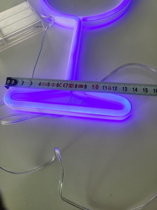 Lampka led Neon kieliszek USB baterie