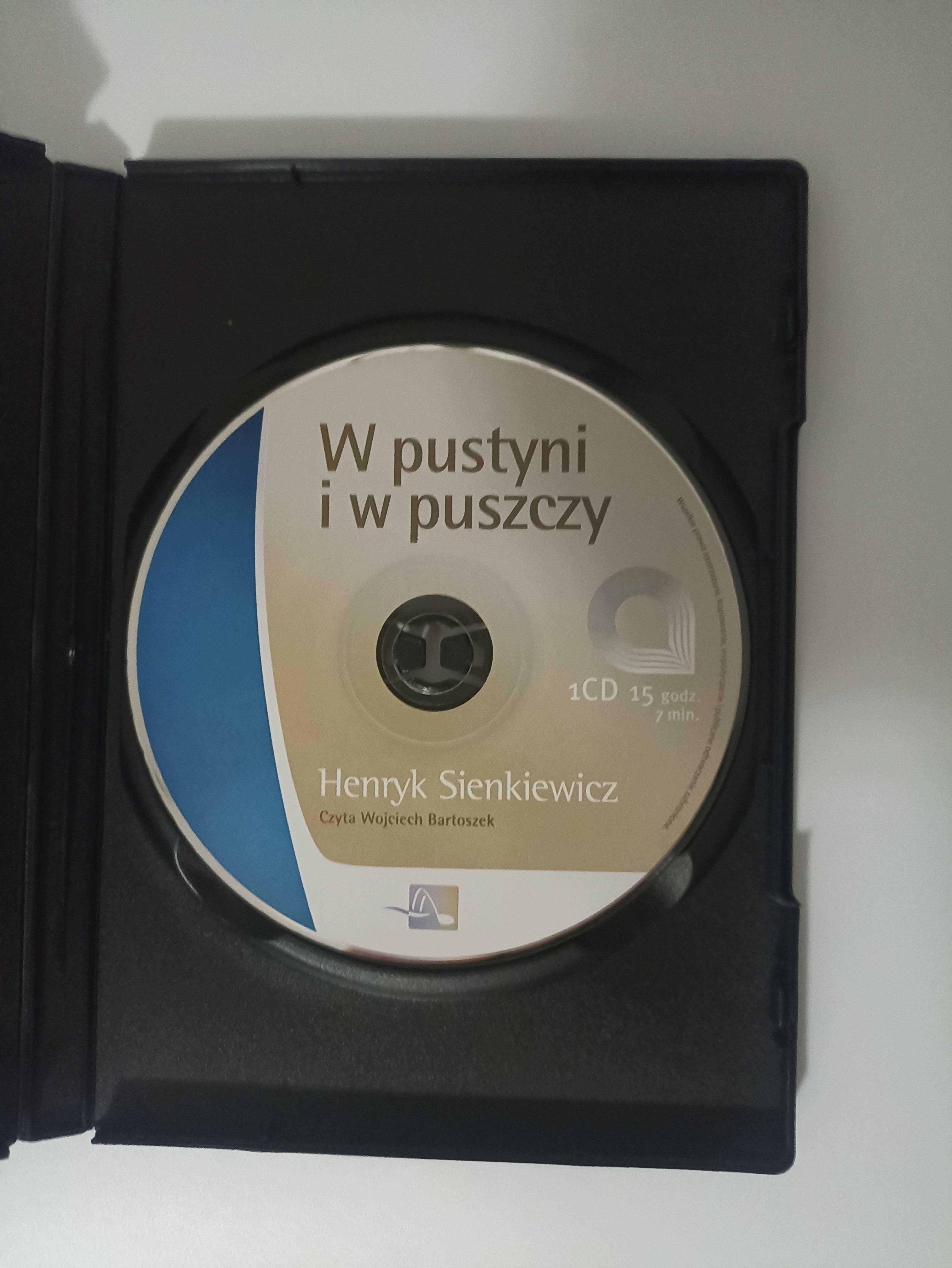 Audiobook "W pustyni i w puszczy" czyta Wojciech Bartoszek