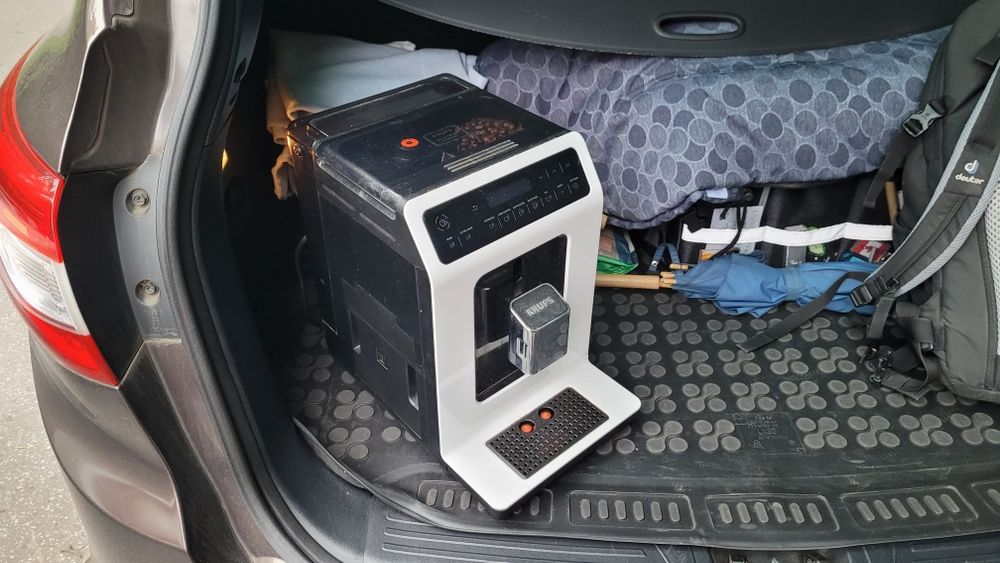 ! Ekspres ciśnieniowy automatyczny Krups ea8901 uszkodzony