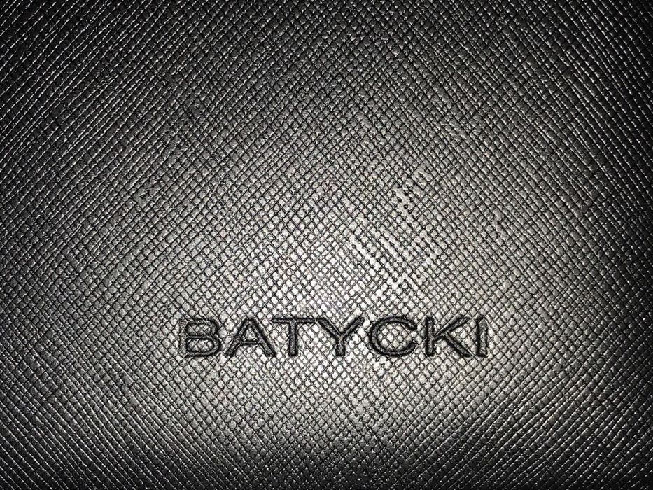 Aktówka teczka etui organizer na dokumenty czarny Batycki na prezent