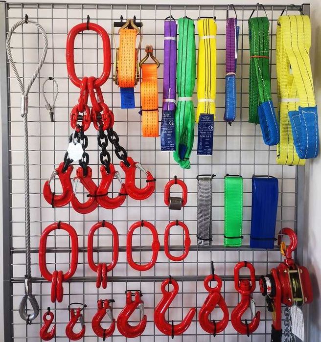 Zawiesia łańcuchowe kl 8 / 2c / DOR 1,6t / 2m / Haki z zabezpieczeniem