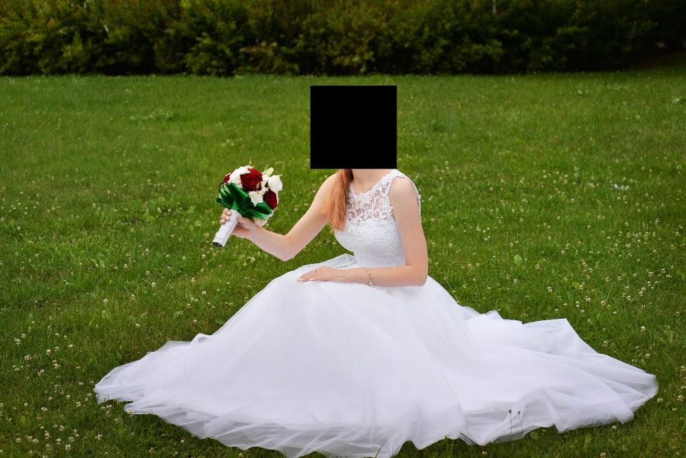 Piękna Suknia Sukienka Ślubna Emmi Mariage Exclusive Ofelia 34 XS