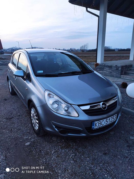 Opel Corsa 1.2 LPG klima, auto po serwisie, grzane fotele