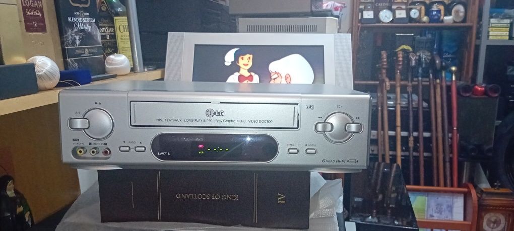 Video gravador VHS LG