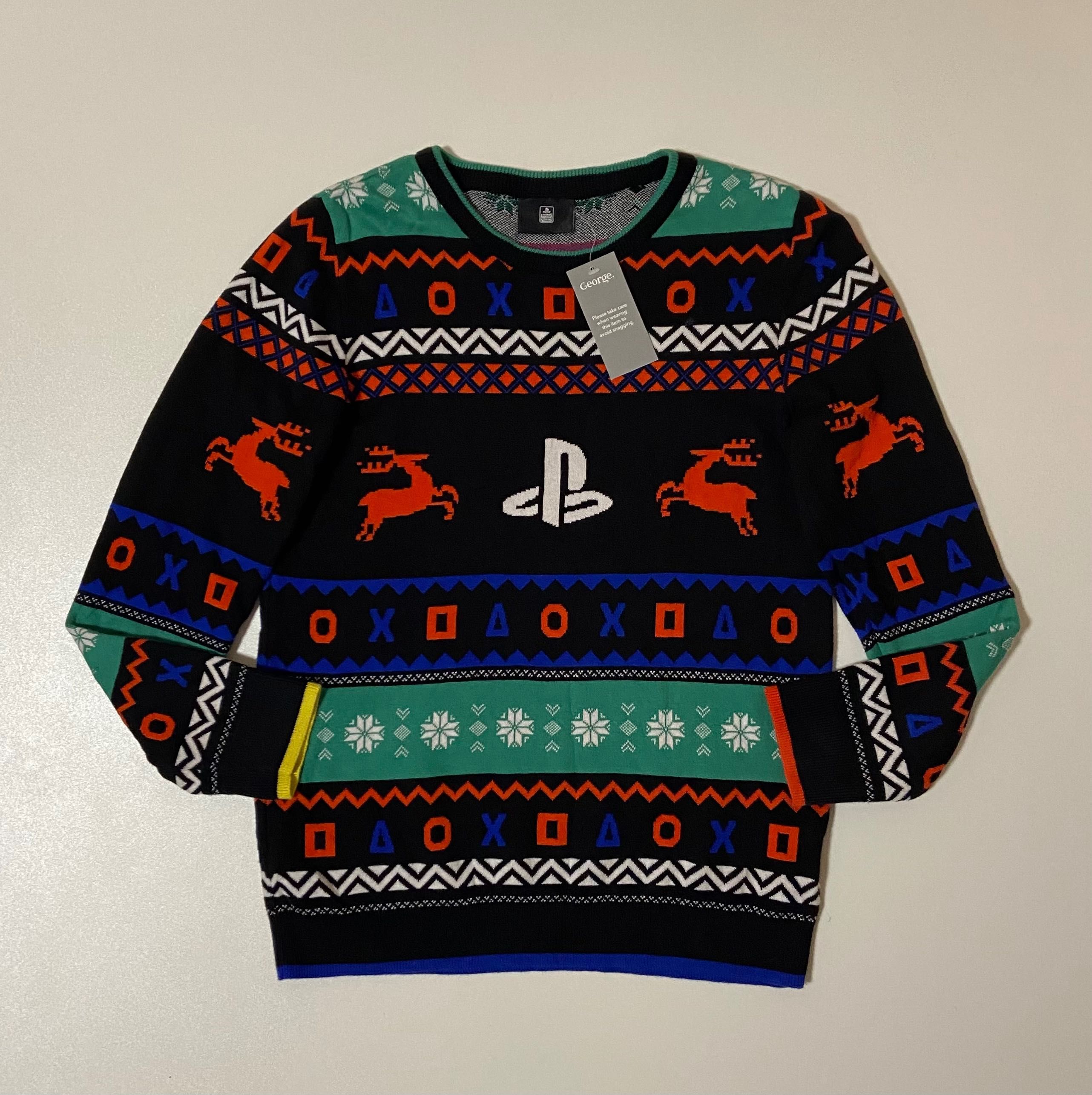 PlayStation Детский свитер мальчика 12 13 плейстейшен 152 158 George