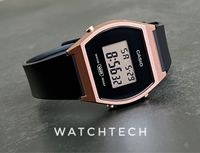 Наручний жіночий годинник Casio LW-204-1A новий оригінал розове золото
