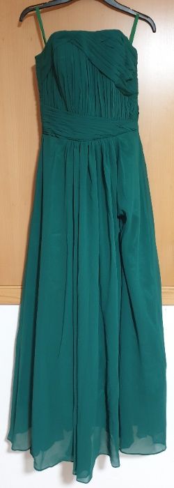 Vestido de cerimónia verde novo