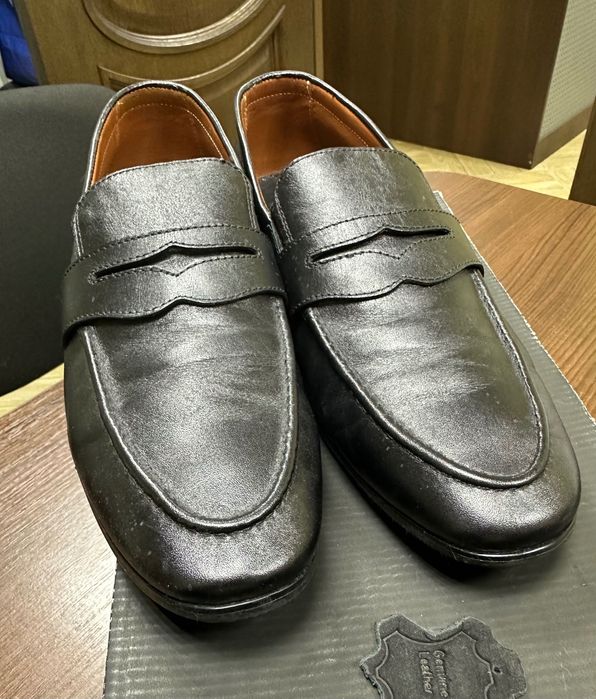 Лофери чоловічі шкіряні