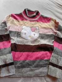 Sweter hello kitty 122-128